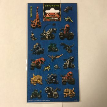 STICKERS: DINOTRUX, Dim. 20 x 10 cm. (10pcs)