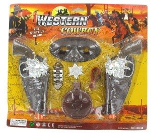 WESTERN COWBOY PLAYSET (6 pcs.)