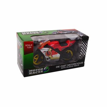 DIE CAST - SUPER SPORT MOTOR, SCALE 1:24 IN DISPLAY (24 pcs.)