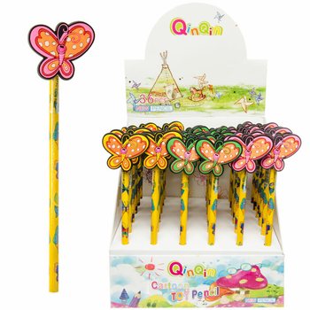 Butterfly Pencils in Display (36 pcs)