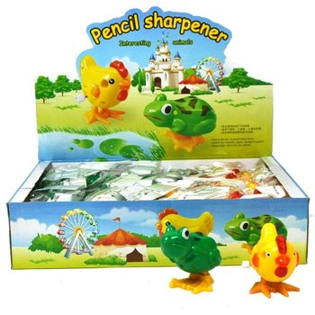 Wind-up Animal Pencil Sharpeners (24 pcs) | Toy Wholesale