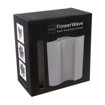 D-ZN - Flower Vase FLOWERWAVE - White (1 pc.)