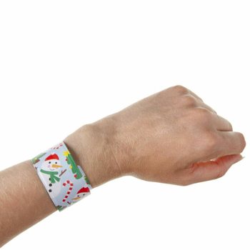 Christmas Snap Bracelets - Assorted (36 pcs)