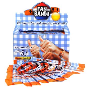 SPOT *** CHEAP *** FAN BANDS / HOLLAND BRACELET IN DISPLAY (160st).