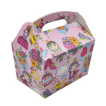 MEAL BOX MODEL: PRINCESS - Dim. 18.5x12x19 CM - FOODBOX - KIDSBOX (24 pcs)