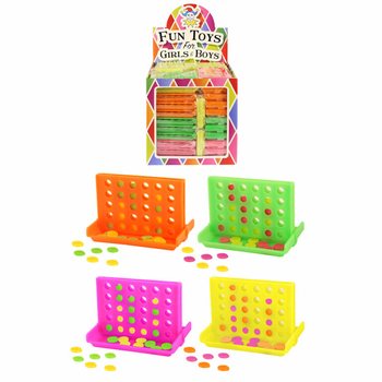 4 IN A ROW GAME IN DISPLAY - MIXED COLORS (52 pcs)