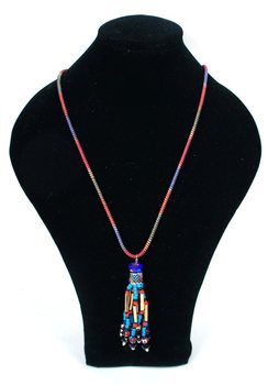 Ibiza Style Colorful Long Necklace (1 pc)