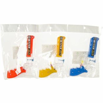 Water Pistol 16 cm - Mixed Colors (24 pcs)