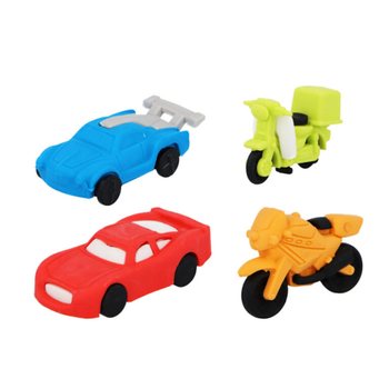 ERASERS - MODEL: MIX VEHICLES - IN DISPLAY (80pcs.)