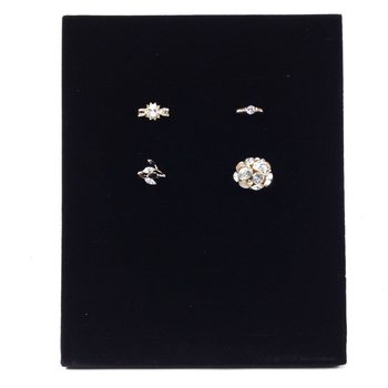 Standing Ring Display - Velvet (1 pc)