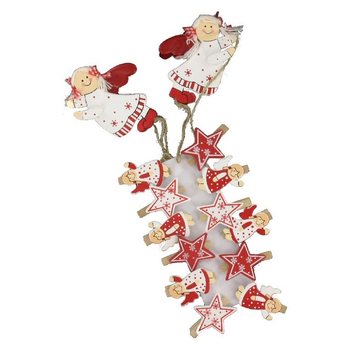 CHRISTMAS DECORATION CLOTHES LINE (6st.)