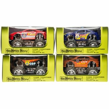 POLICE MONSTER TRUCK IN DISPLAY (12pcs)