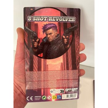8-Shot Cap Gun on Blister Card (24pcs)