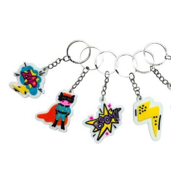 SUPERHERO KEYRINGS (48pcs.)