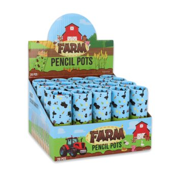 12x Colored Pencils in Case: Farm Model - Display (20 pcs.)