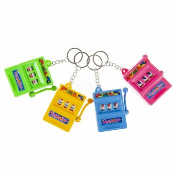 Slot Machine Keychain - One-Armed Bandit (48 pcs)