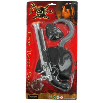 Pirate Weapon Toy Set on Card (6 pcs)