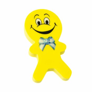 2-Piece Cheerful Smiley Erasers (36 pcs)