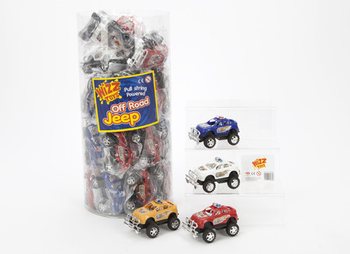 Pull-Back Toy Car in Blister Box (24 pcs.)