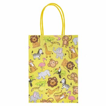Jungle Animal Paper Gift Bags (12 pcs)