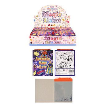 MAGIC SIGNBOARD BOOKLETS - MODEL: SUPER HEROES IN DISPLAY (144st.)