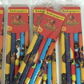 5-Piece 'De Club van Sinterklaas' Gift Wrapping Paper