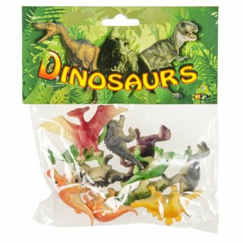 12-Piece Dinosaur Toy Figures Pack (6 pcs)