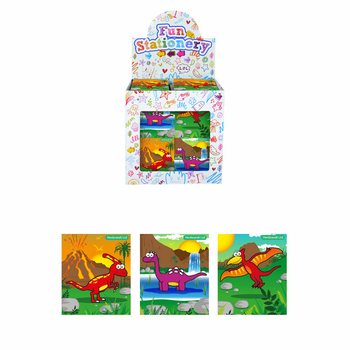 Dinosaur Mini Notepads Display Box (480 Pcs)
