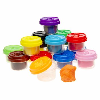 FUN DOUGH - MODELING CLAY IN TUBS (1 Bag of 15 pcs)