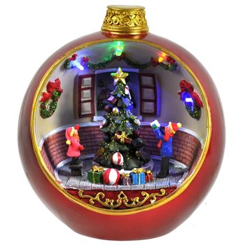 LUXURIOUS CHRISTMAS ORNAMENTS WITH LIGHT AND SOUND