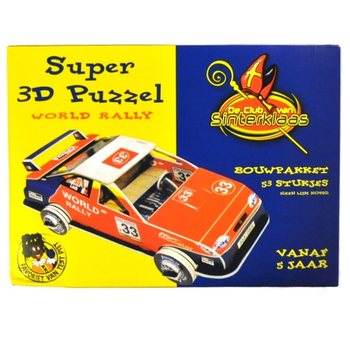 SUPER 3-D PUZZLE "WORLD RALLY" (6 pcs)