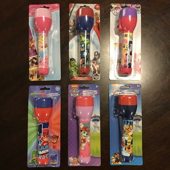 MIX LICENSE LED FLASHLIGHTS (12 pcs.)