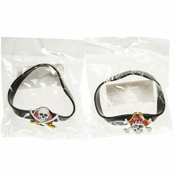 SILICONE PIRATE BRACELETS MIX (48 pcs)