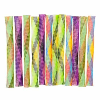 FINGER TRAP - MULTI-COLOR (12 Pcs)