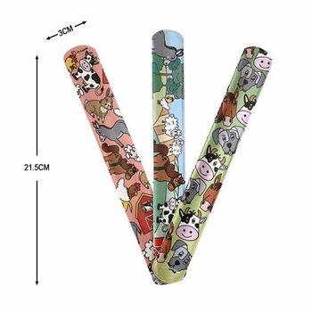 Slap Bracelet - Farm Animals (36 pcs)