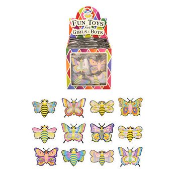 PULL BACK BUTTERFLIES IN DISPLAY (24st.)