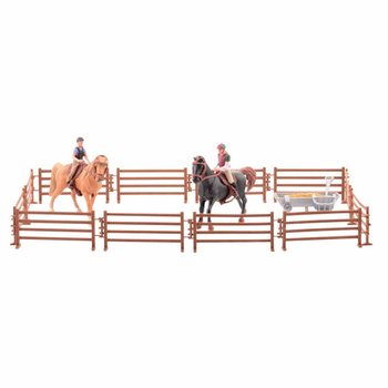 MY LOVELY HORSE - XL - 2x Toy Horse with Large Riding Stable - In Gift Box (1 pc.)