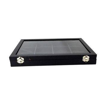 Art.nr: 84489A - DISPLAY COVER BLACK BEADS + 12 VAKS