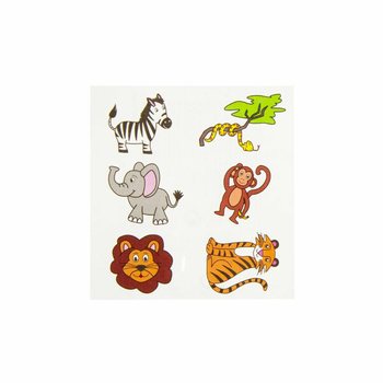 FUN TATTOOS &ndash; MODEL: JUNGLE ANIMALS (96 pcs.)