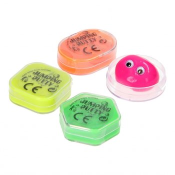 Jumping Putty with Eyes in Display (48 pcs.)