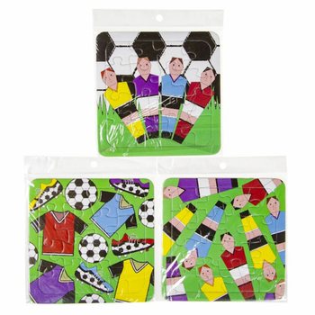 MIX FOOTBALL PUZZLES - 14 x 14 Cm (50 pcs)