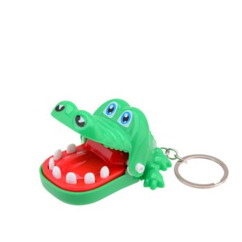 Crocodile Biting Game Keychain - On Card (24 pcs)
