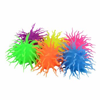 Luminous Spike Puffer Balls with Light Display (24 pcs.)