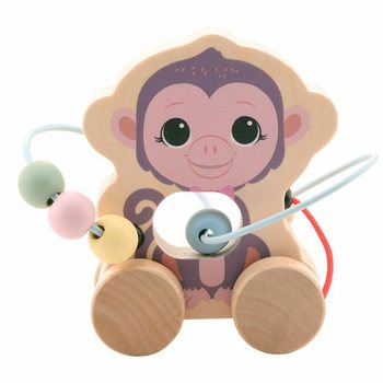 JOUECO - Wooden Wild Animal Bead Maze - 12+ Months