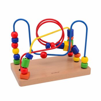 JOUECO - WOODEN BEAD TRACK - Suitable for children from: 12 Months (1st.)
