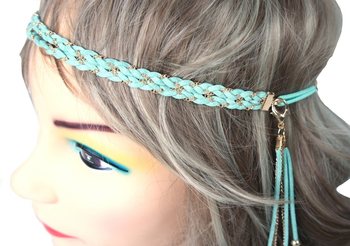 Feather Hairband Mint (1 pc)