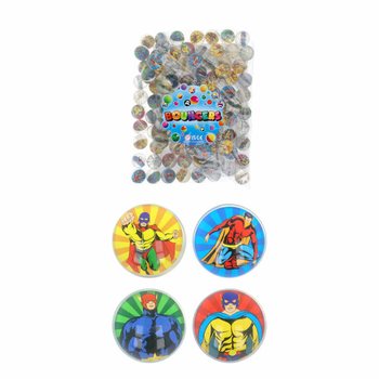 Mix Super Hero / Superheroes - Bouncy Balls Ø3.3 Cm. (100 pcs.)