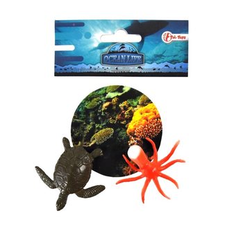 2-PIECE SET MARINE ANIMALS (12sets.)
