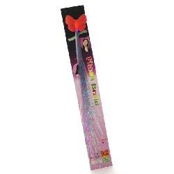 LED Light-Up Hair Extension with Butterfly (3 pcs.)
