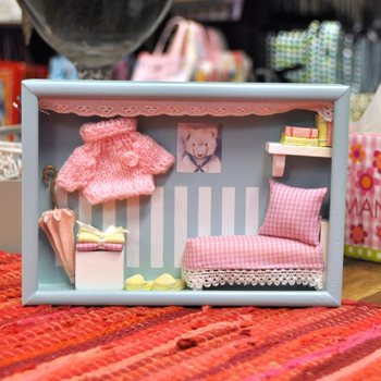 3D WOODEN WALL DECORATION NURSERY - MODEL 3 (6 pcs.)
